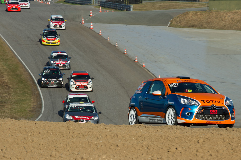Niklas i front. Der var han hele weekenden
(Foto: Gripping Media)